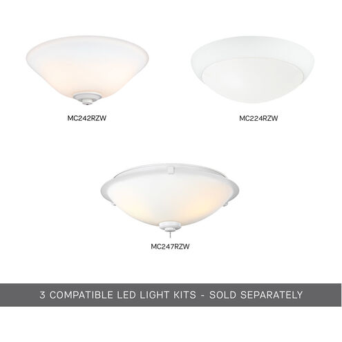 Colony 52 52 inch Matte White Ceiling Fan